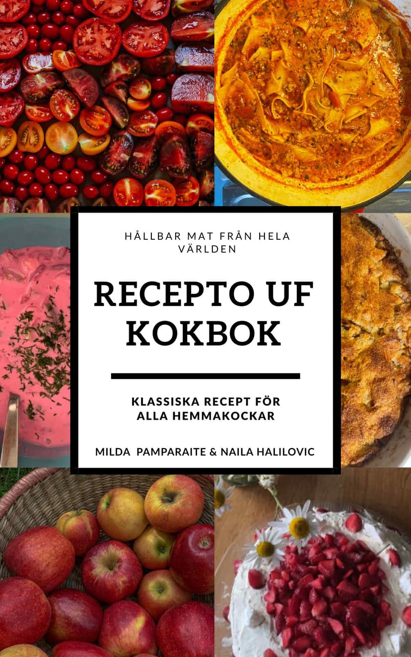 Recepto UF Kokbok Omslag